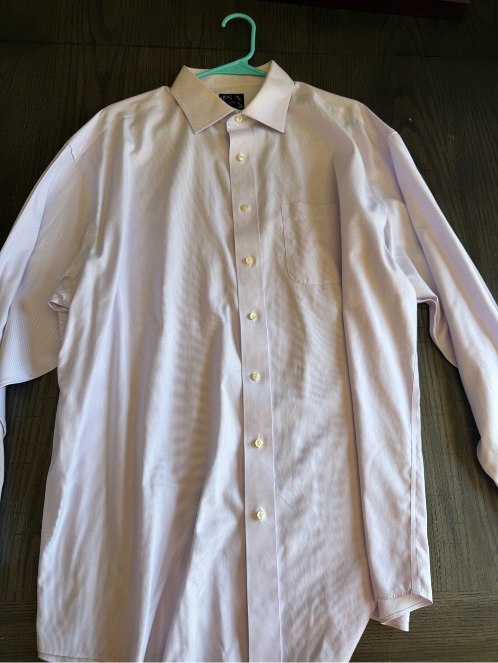 Jos. A. Bank Light Lavender Dress Shirt
